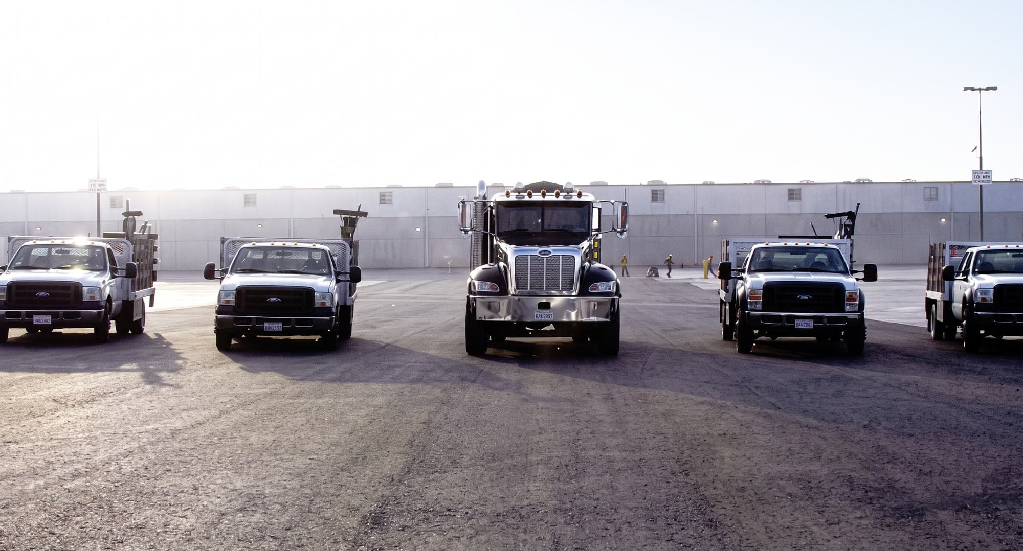 The D&C Slurry & Striping fleet